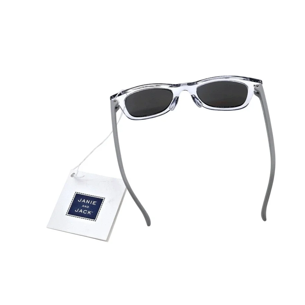 Janie and Jack Kids Sunglasses‎ Transparent Clear Frame 0-2 Years NWT